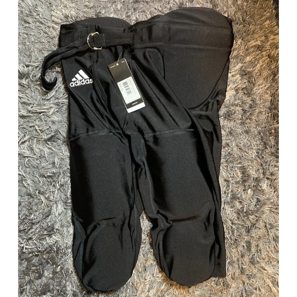 NWT ADIDAS‎ PERFORMANCE CLIMALITE MEN INTEGRATED BLACK PAD PANT 690PA LARGE